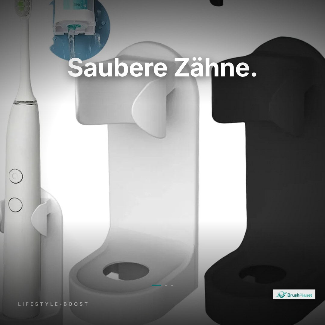 Wandmontierter Elektrischer Zahnbürstenhalter – Platzsparender Badezimmer-Organizer