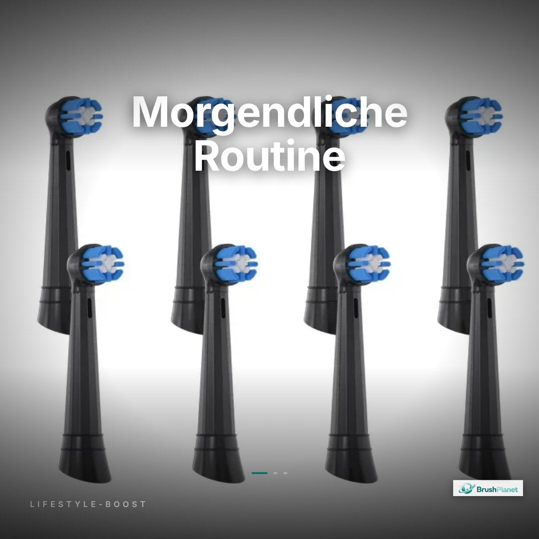 4er-Set CrossAction Ersatz-Bürstenköpfe für Oral-B iO 2/3/4/5/6/7/8/9/10 – Weiche DuPont-Borsten