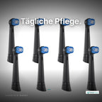 4er-Set Ersatz-Bürstenköpfe für Oral-B iO 2/3/4/5/6/7/8/9/10 – Weiche DuPont-Borsten