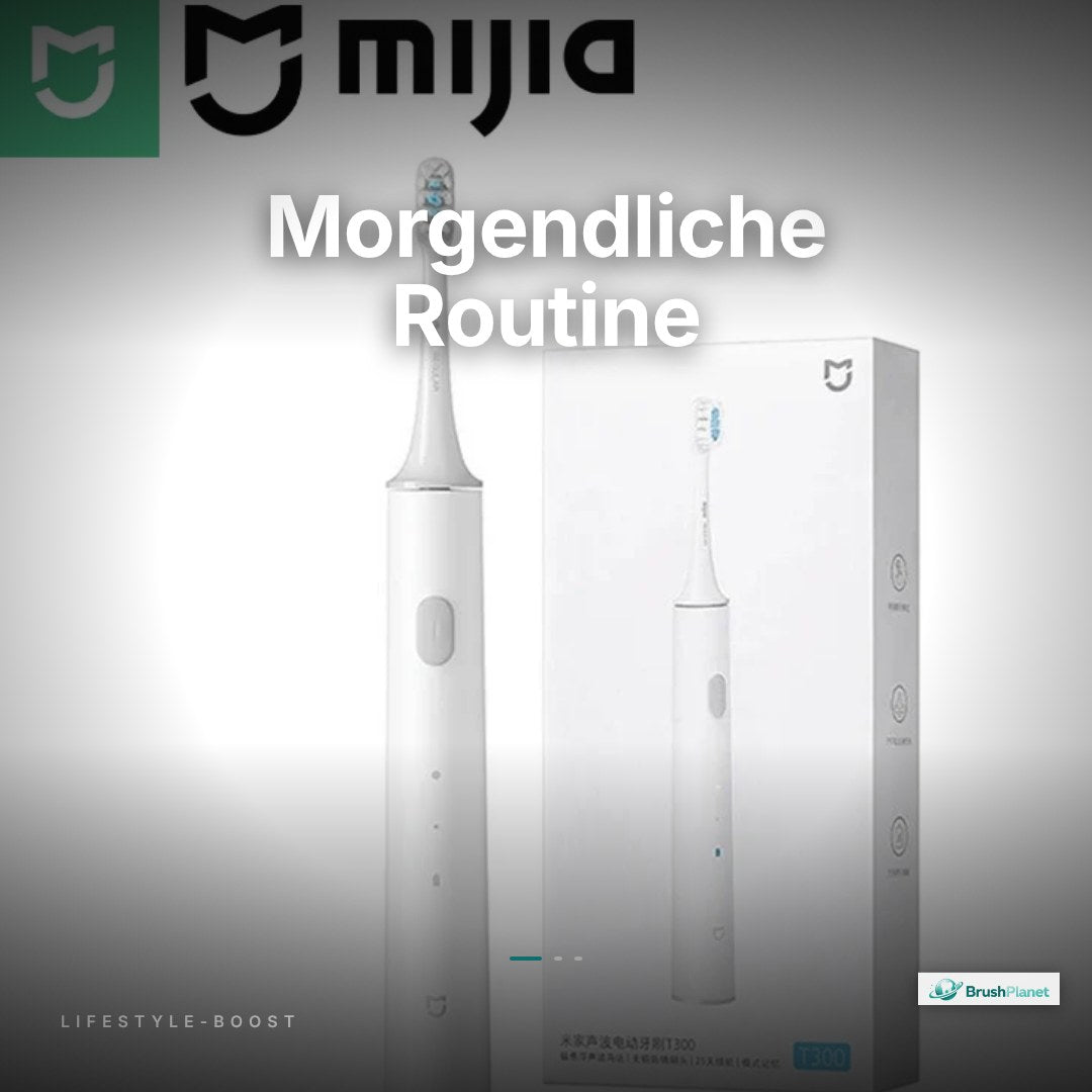 MIJIA T300 Elektrische Schallzahnbürste – IPX7 Wasserdicht, 25 Tage Akkulaufzeit