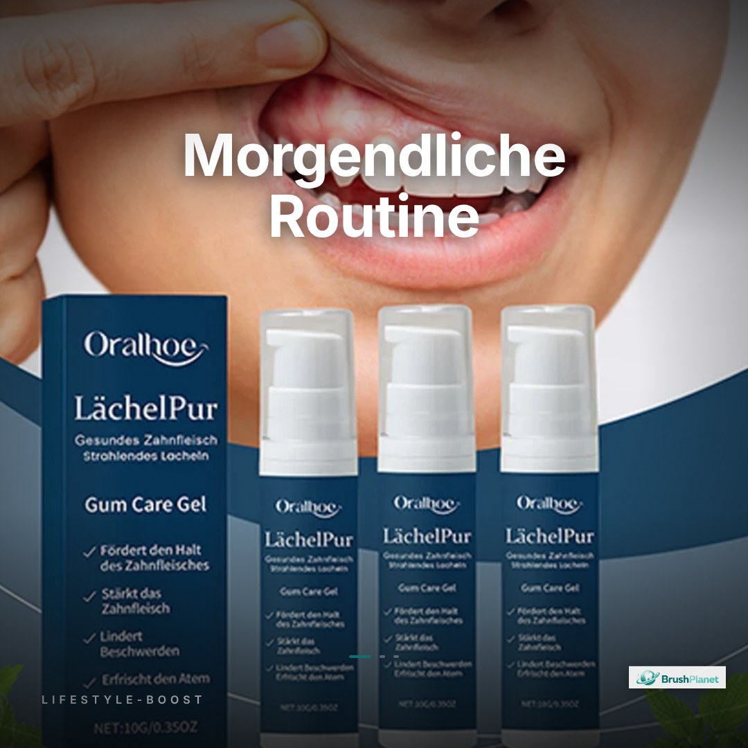 ORALHOE Zahnpflegegel 10g – Sanfte Reinigung, frischer Atem & natürlicher Glänz