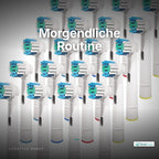 Ersatz-Bürstenköpfe für Oral-B Elektrische Zahnbürste – Kompatibel mit Modell 100, 300, 500 & 1000