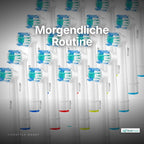 Ersatz-Bürstenköpfe für Oral-B & Braun Elektrische Zahnbürste – 4, 12 oder 20 Stück, Weiß, Schwarz & Bunt